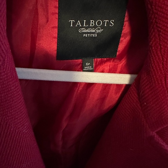 Red Talbots pea coat - Picture 3 of 13